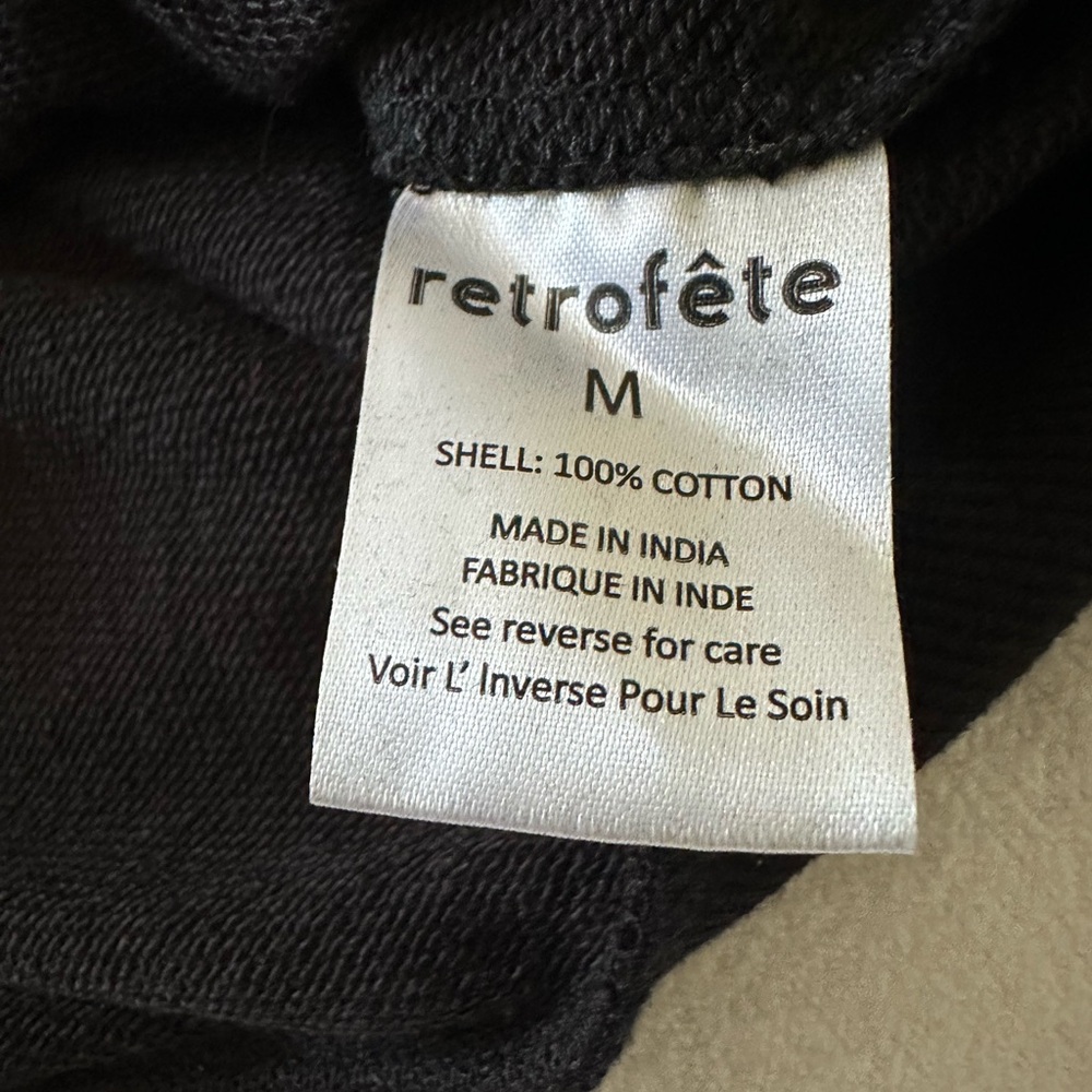 Retrofete Isa Black and Silver Sequin Women's Hoodie Top - Picture 11 of 14